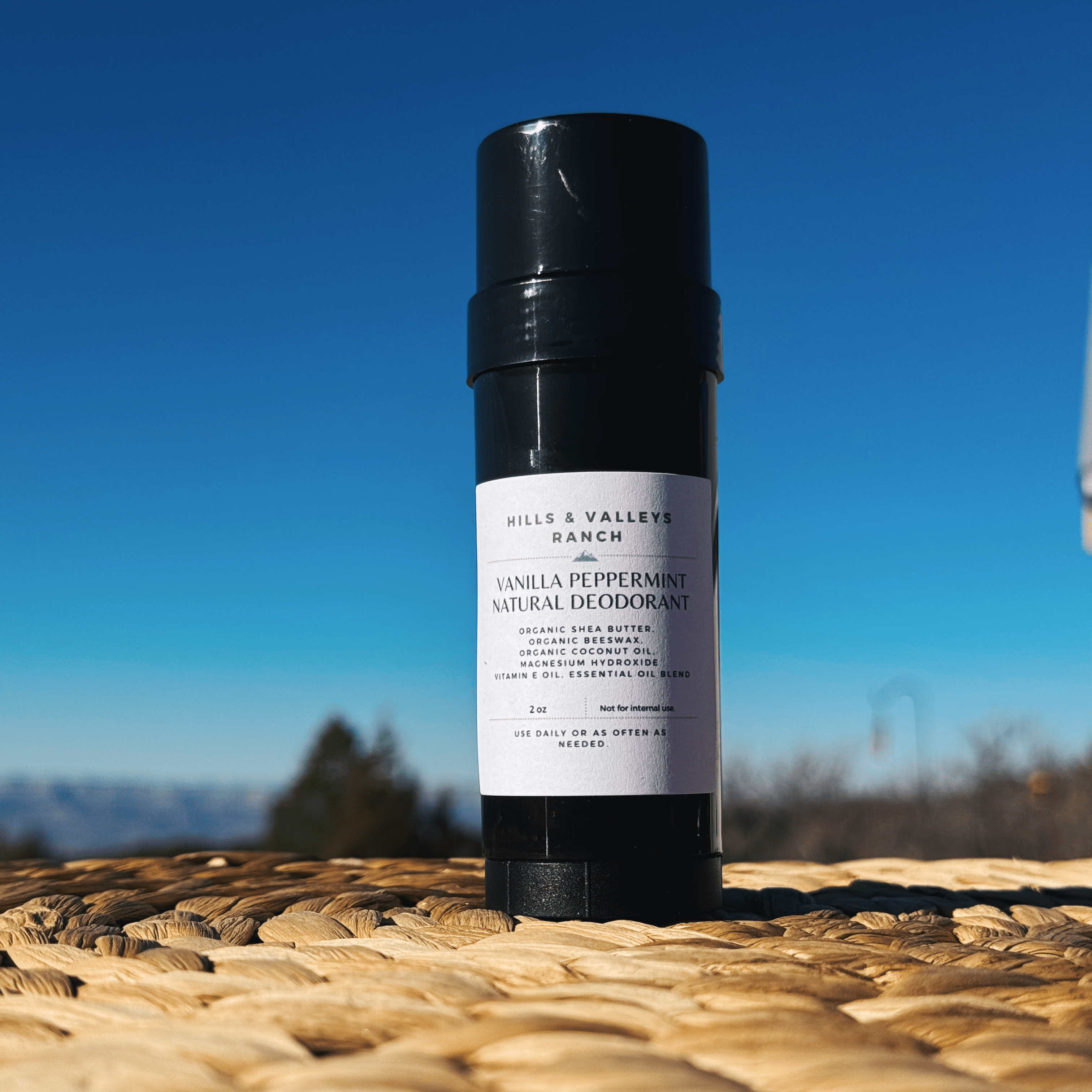 Natural Deodorant - Hills & Valleys Ranch LLC