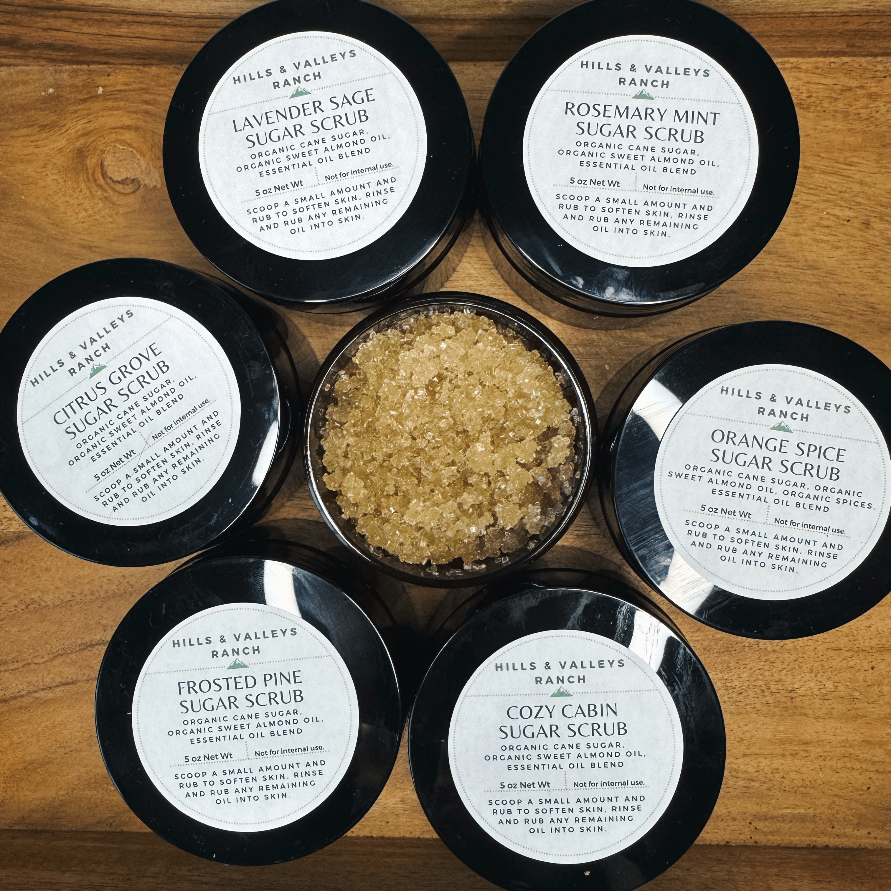 Sugar Scrubs - Hills & Valleys Ranch LLC