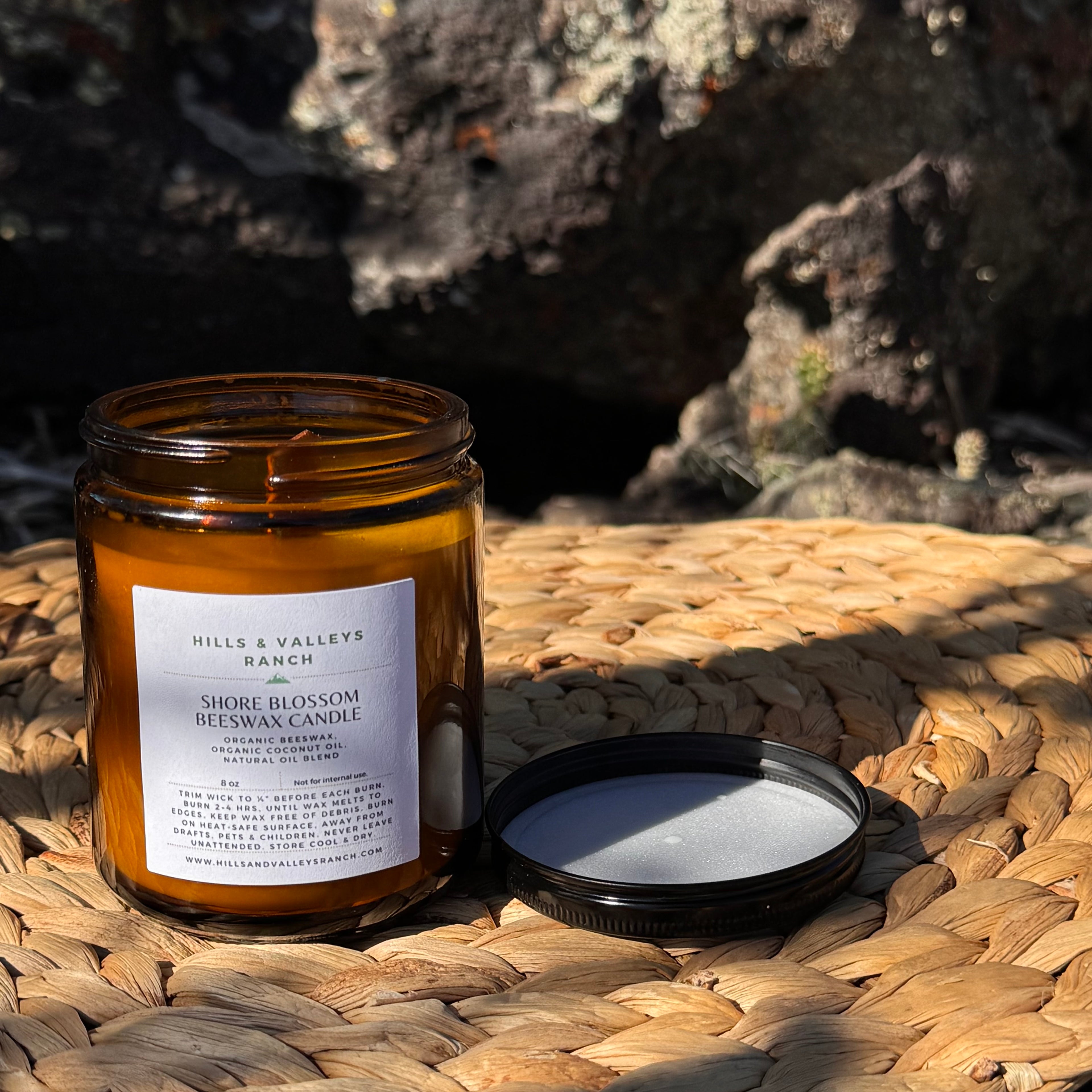 Shore Blossom- Natural Oil Candle