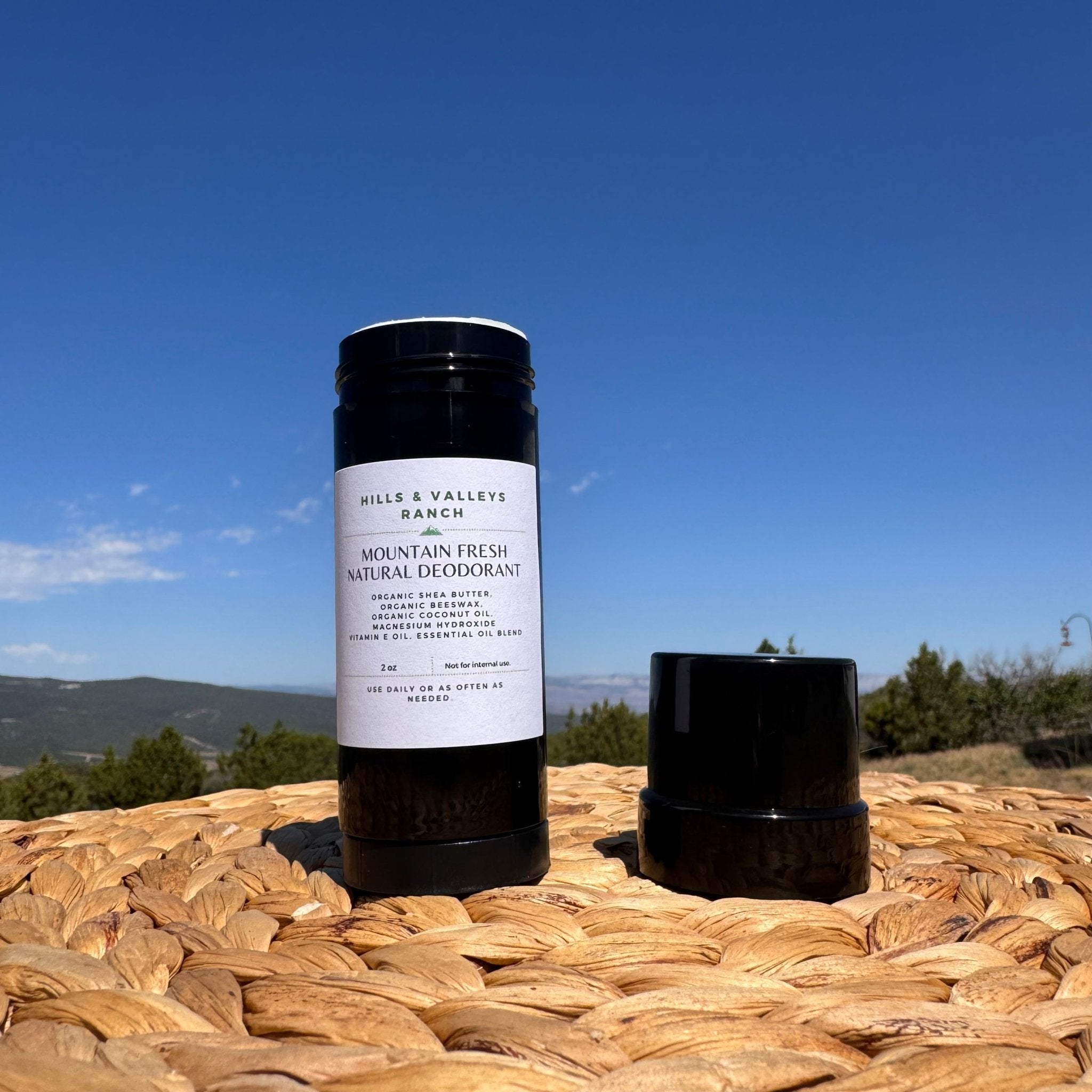 Mountain Fresh Natural Deodorant - Hills & Valleys Ranch LLC