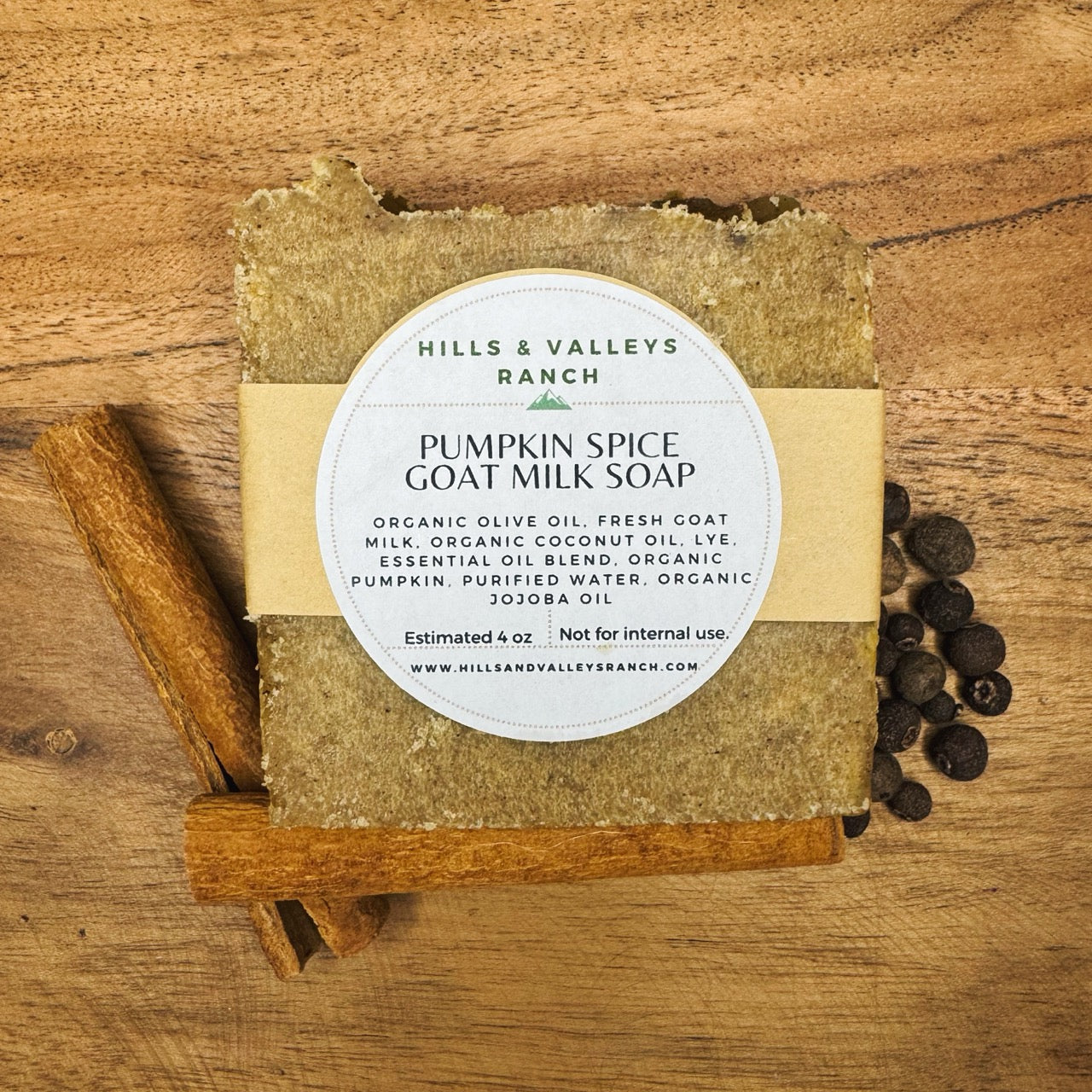 Pumpkin Spice Goat Milk Soap