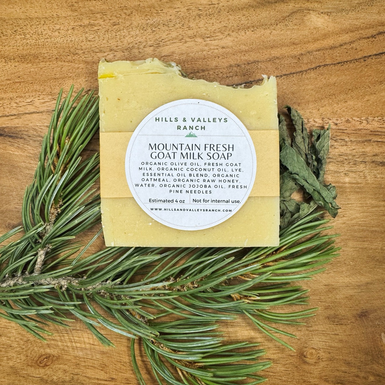 Mountain Fresh Goat Milk Soap