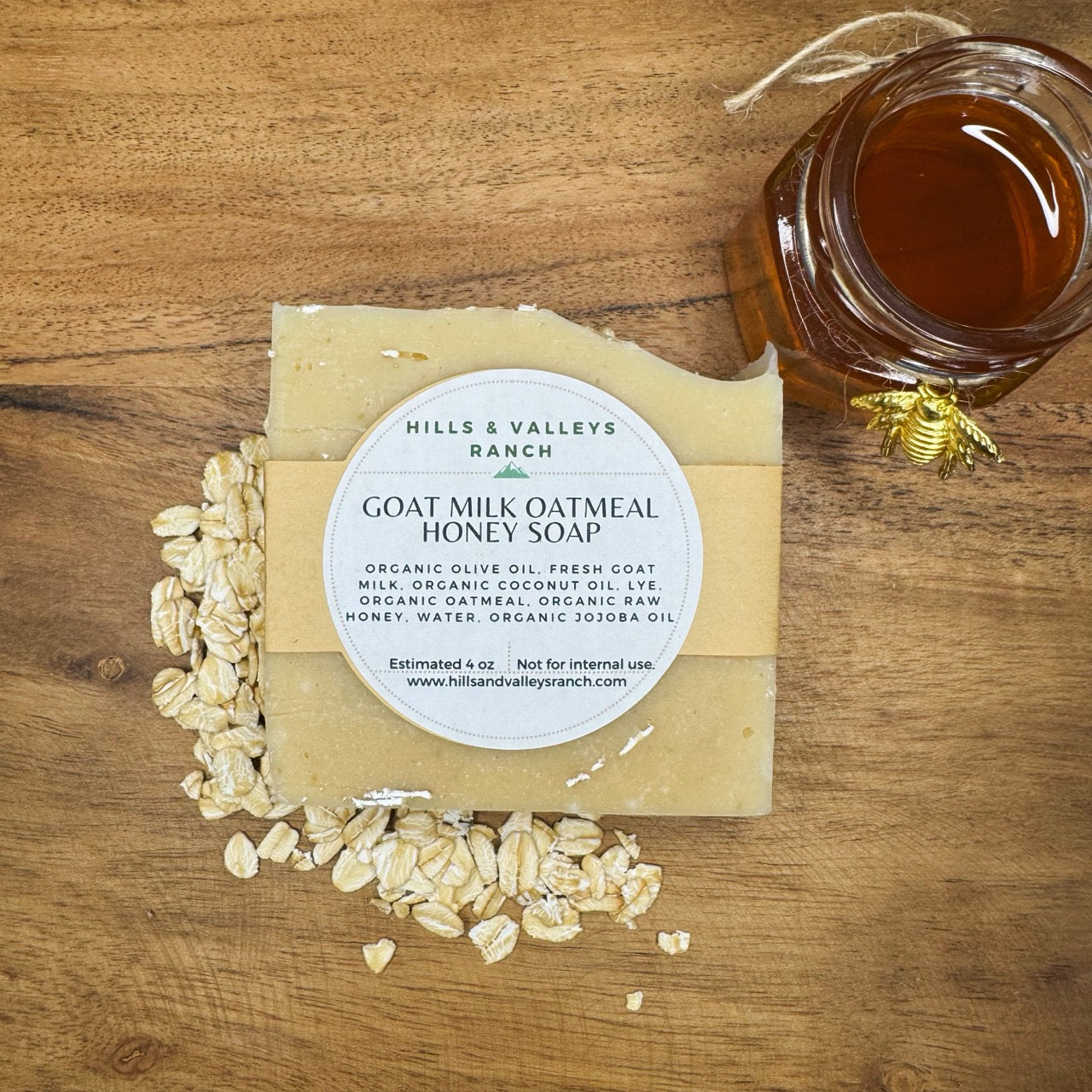 Oatmeal Honey Goat Milk Soap