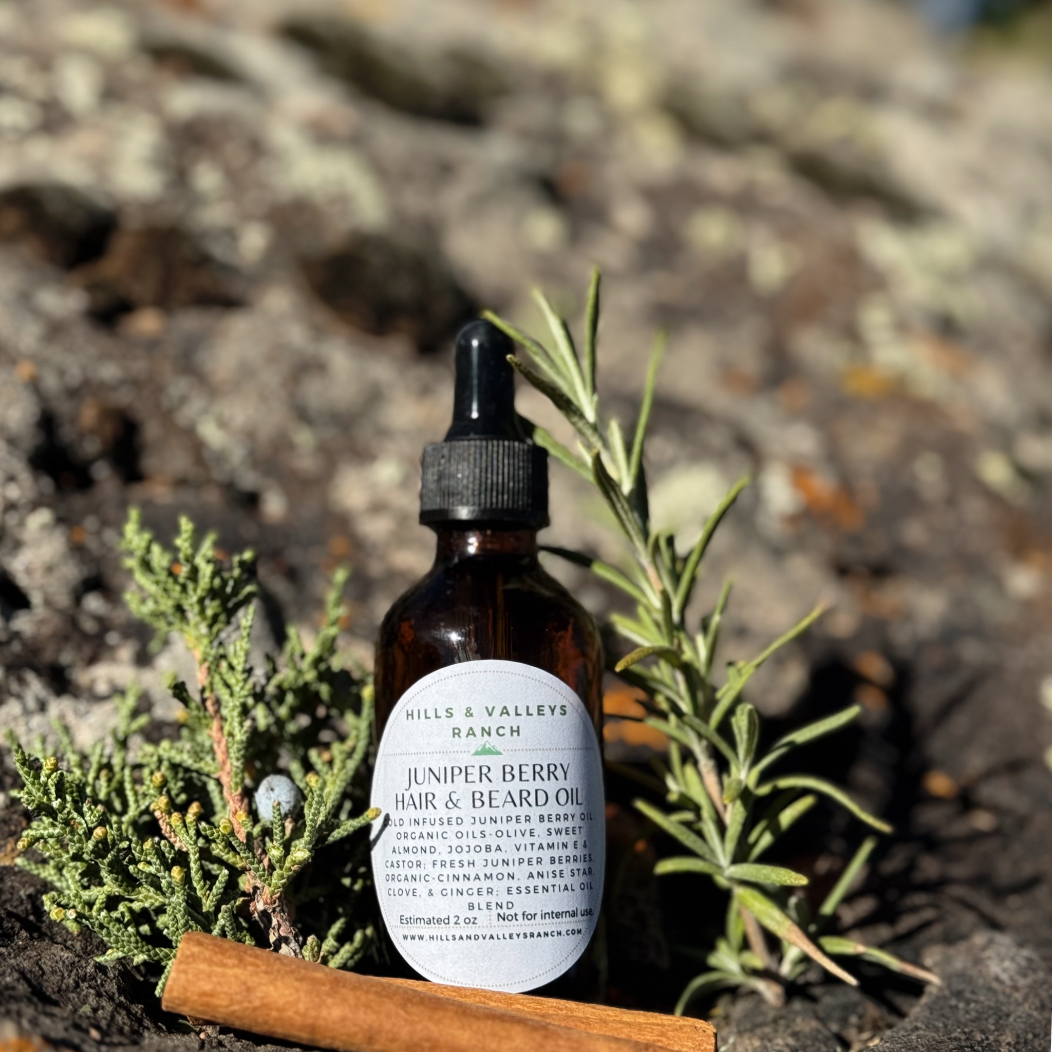 Juniper Berry Hair & Beard Oil