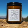 Spiced Coconut Vanilla Beeswax Candle-Natural Oil Blend