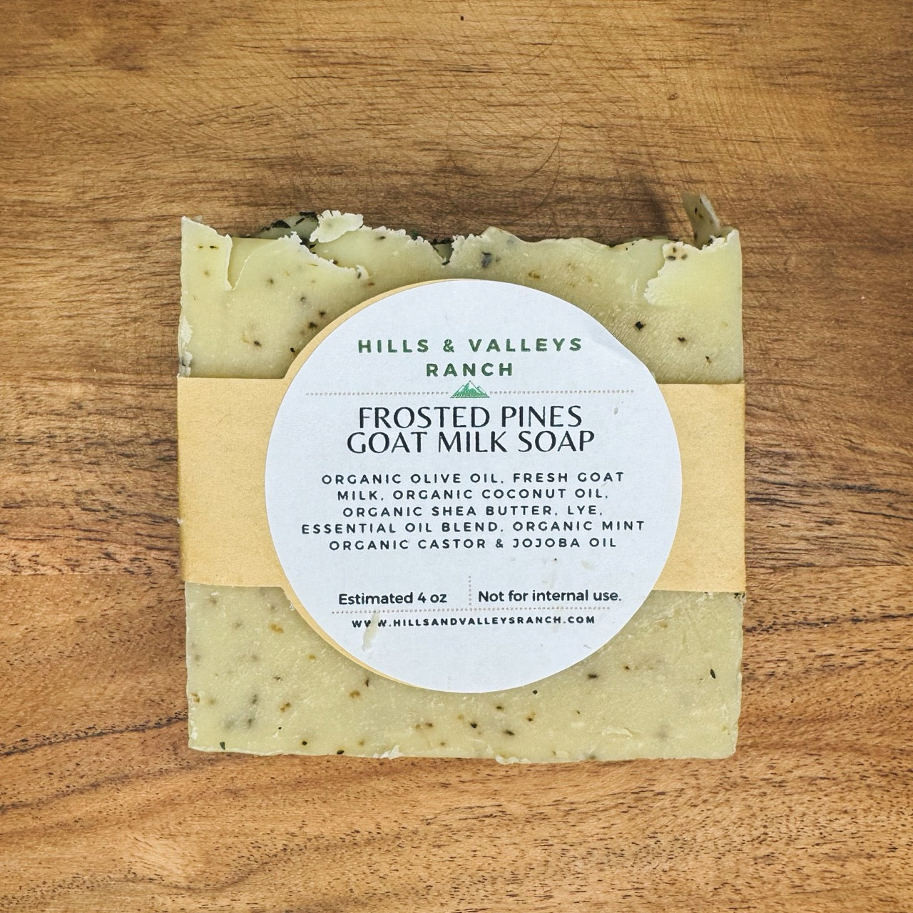 Frosted Pines Goat Milk Soap