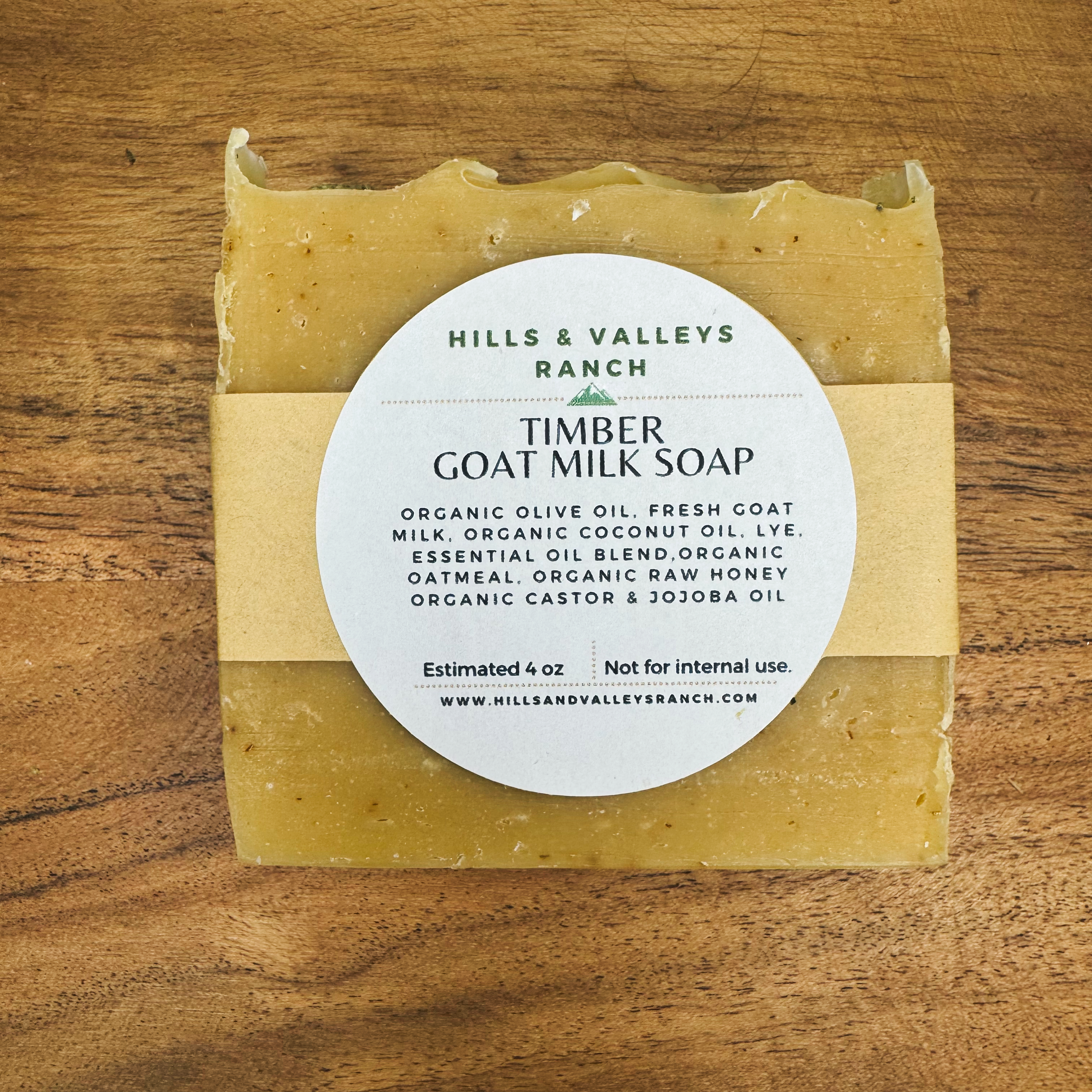 Timber Goat Milk Soap