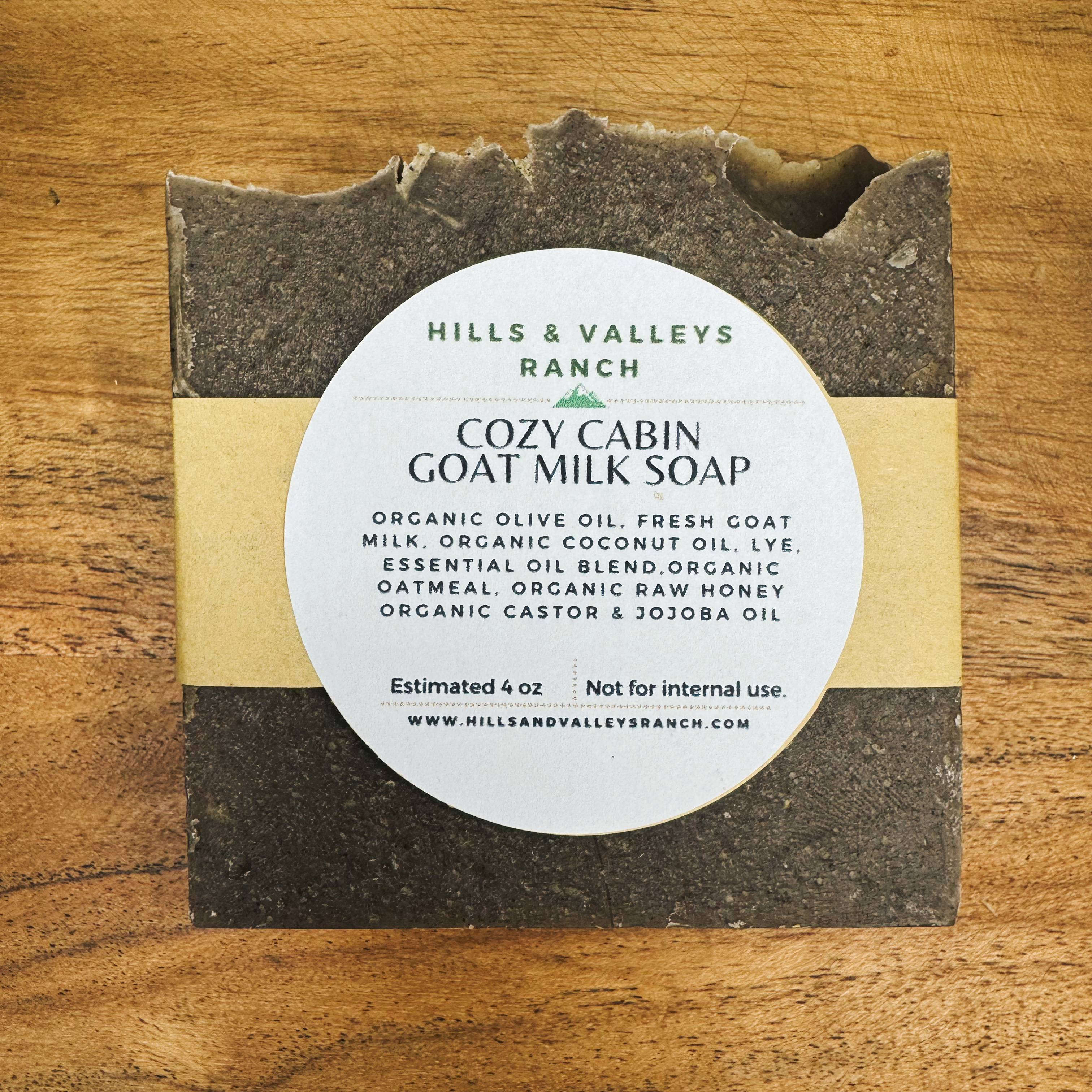 Cozy Cabin Goat Milk Soap