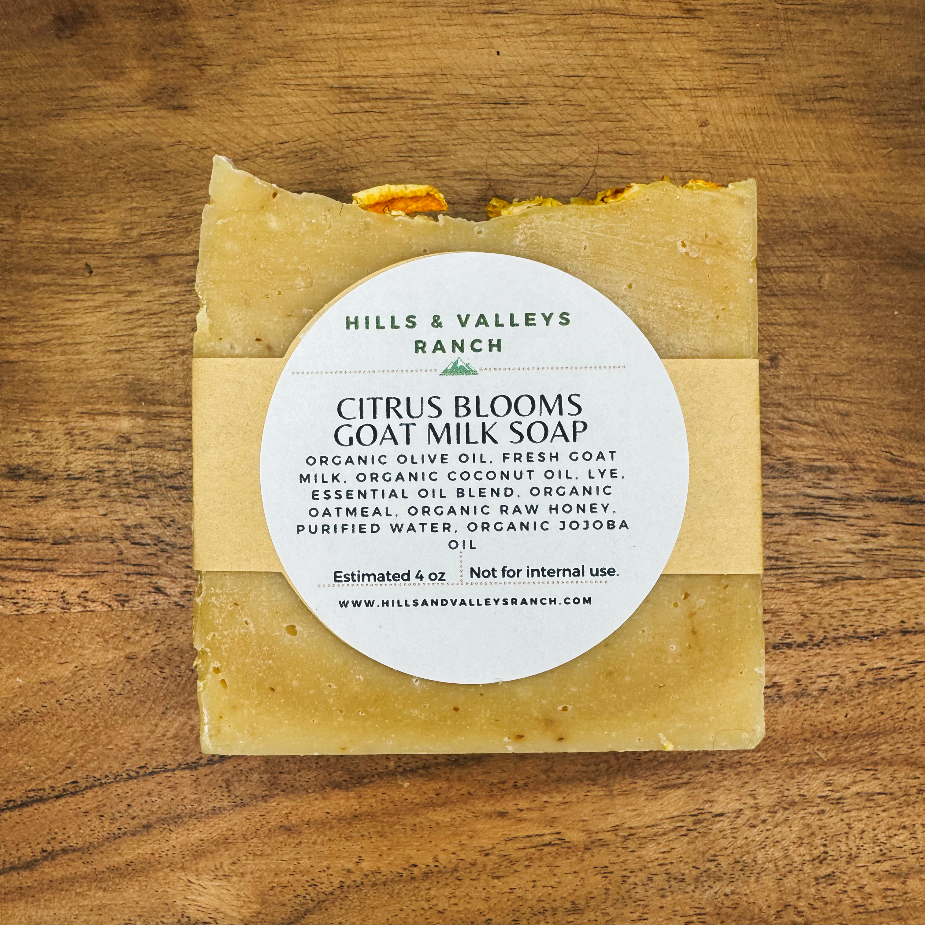 Citrus Bloom Goat Milk Soap