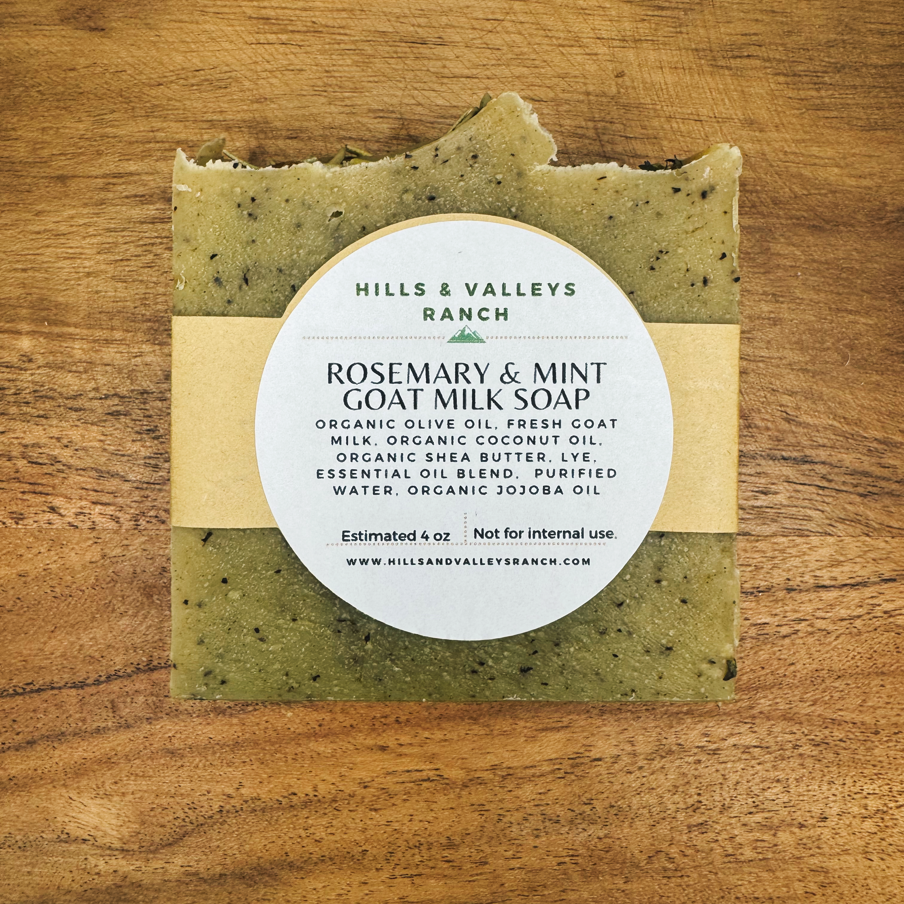 Rosemary Mint Goat Milk Soap