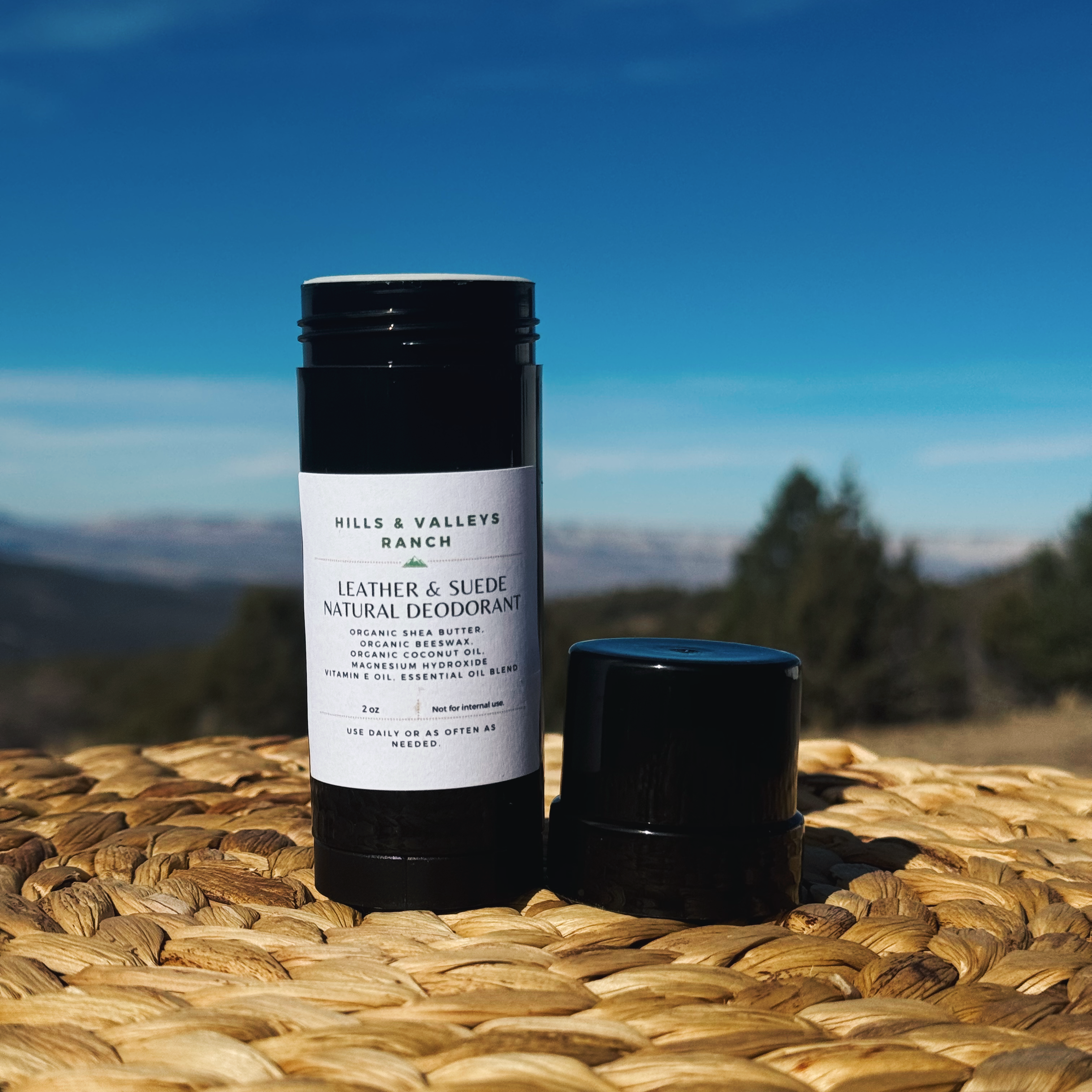 Leather & Suede Natural Deodorant