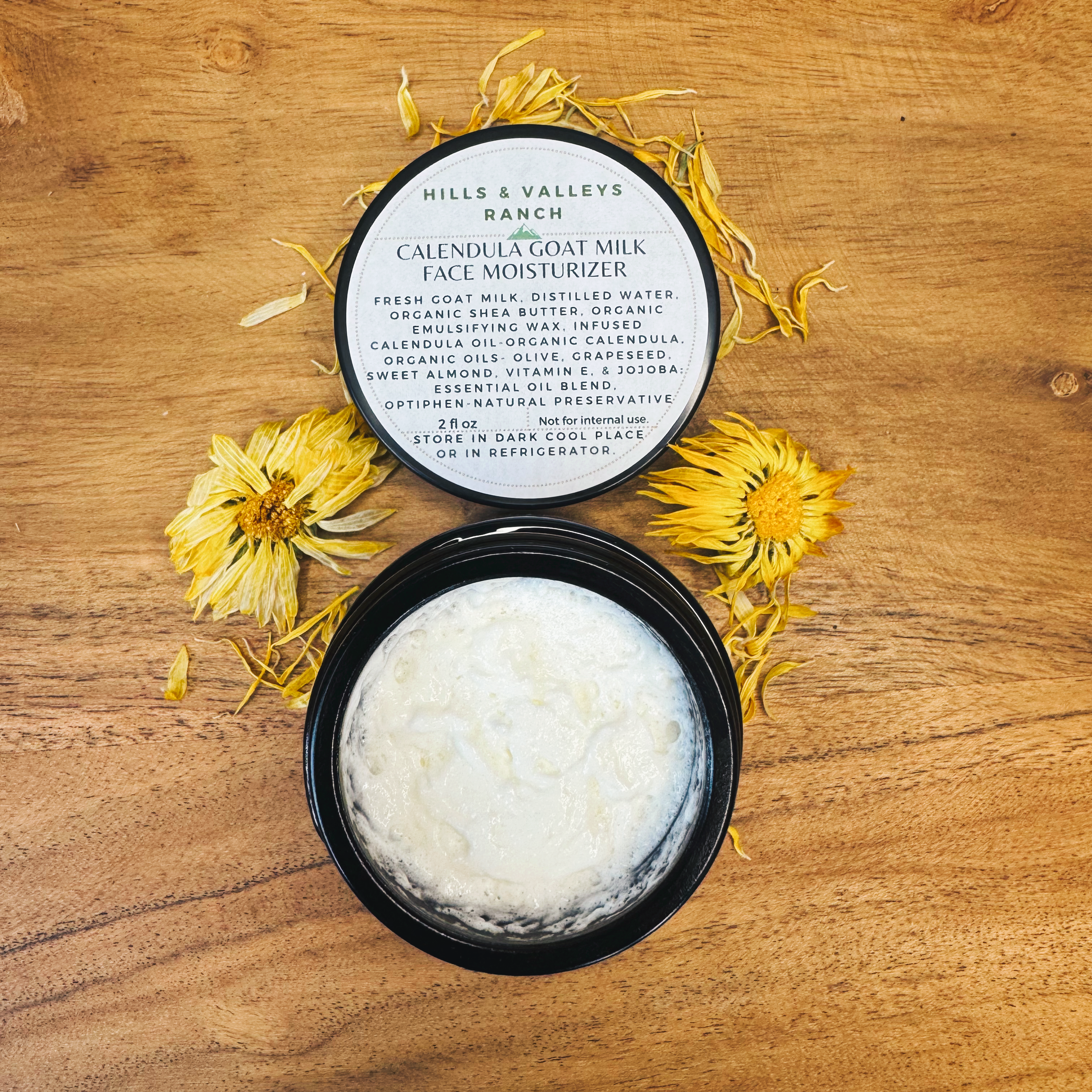Calendula Goat Milk Face Moisturizer